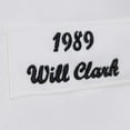 thumbnail image 6 of Men's Mitchell & Ness Will Clark White San Francisco Giants Cooperstown Collection 1989 Authentic Jersey, 6 of 7