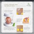 thumbnail image 5 of The Authentic Negg® Egg Peeler By Airigan Solutions Red,White And Yellow, 5 of 5