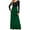 Green Silhouette, variant on Chiclily Women's Long Sleeve Loose Plain Maxi Dresses Black Casual Long Dresses with Pockets, Size XL