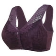 thumbnail image 1 of adviicd Bras for Women Women's True Body Triangle Convertible Strap Bra Purple 36 80, 1 of 4