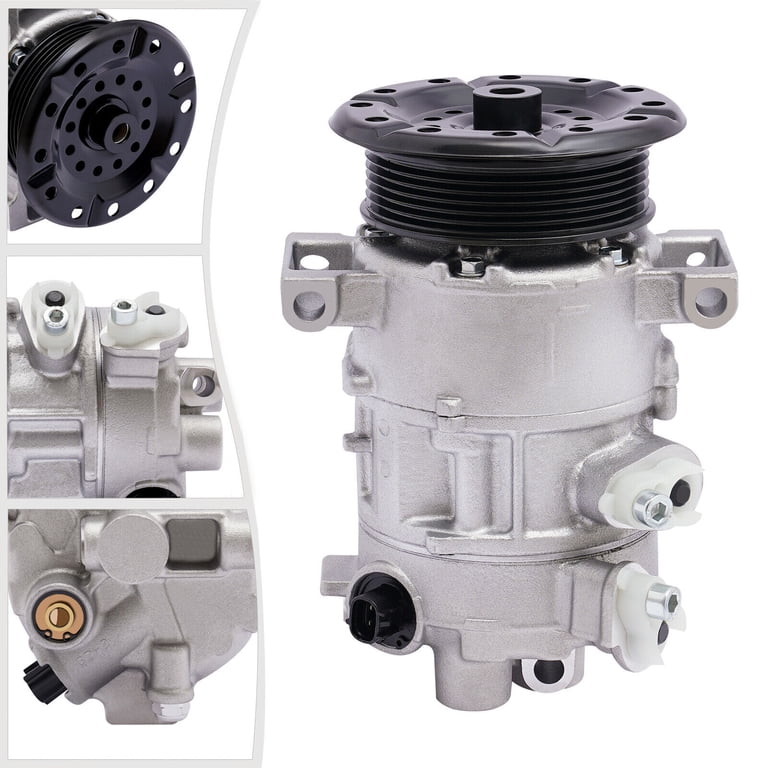 AC Compressor For Jeep Compass, Patriot & Dodge Caliber 2007-2008 - Replaces 5058228AF, 5SE12C Model, 6PK Groove, R134a
