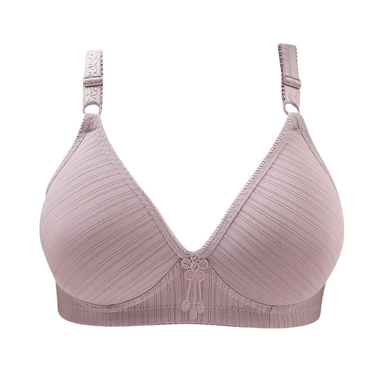 Meichang Bras for Women No Wire Support T-shirt Bras Seamless Comfortable  Bralettes Stretch Everyday Full Figure Bras