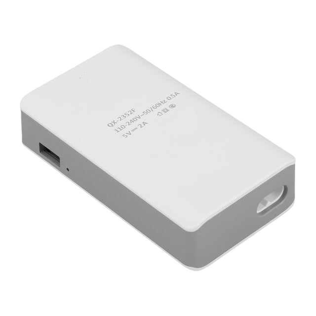 Mini UPS De Respaldo De BateríA, Fuente De Alimentación Ininterrumpida De 2400 MAh Con Salida USB DC 2 A Para Protección Contra Cortes De Energía Para Enrutador, Módem