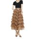 thumbnail image 1 of Txlixc Falda de TUL de estilo femenino de longitud media Txlixc  moda, 1 of 8