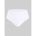 thumbnail image 4 of Tankini de Talla Extra con Estampado de Calavera con Escote Pronunciado en Espalda Rosegal  Leggings de talla grande, 4 of 5
