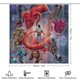 thumbnail image 2 of Calabozos y dragones-theme 4-Piece Shower Curtain Set with Rugs, Waterproof Bathroom Decor Set Includes Bath Mat, U-Shaped Rug, Toilet Lid Cover and Curtain with Hooks, 2 of 6