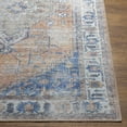 thumbnail image 5 of Mark&Day Washable Rugs, 3x8 Westwood Traditional Blue Runner Area Rug, Blue Orange Cream Carpet for Hallway, Kitchen, Bedroom or Living Room (2'7" x 7'10" Runner, Machine Washable), 5 of 7