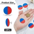 thumbnail image 2 of shiyou-10 Pcs Autocollants pour Eau Chaude et Froide 35mm Autocollants pour Robinet Étiquettes en Plastique Imperméables pour Pommeau de Douche Autocollants Ronds Rouges pour Température de l'Eau pour Salle de Bain Cuisine, 2 of 4