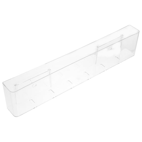 ibasenice Transparent Acrylic CD Holder Wall Mount Display Rack for Albums DVDs Storage Organizer with Decor Design