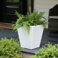 thumbnail image 3 of Bristol 18in Tall Planter - White, 3 of 8