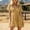 Yellow, variant on ClodeEU Women's Puff Sleeve V Neck Mini Dress,Casual Ruffle Hem A-Line Sundress Black,Women's Plus L