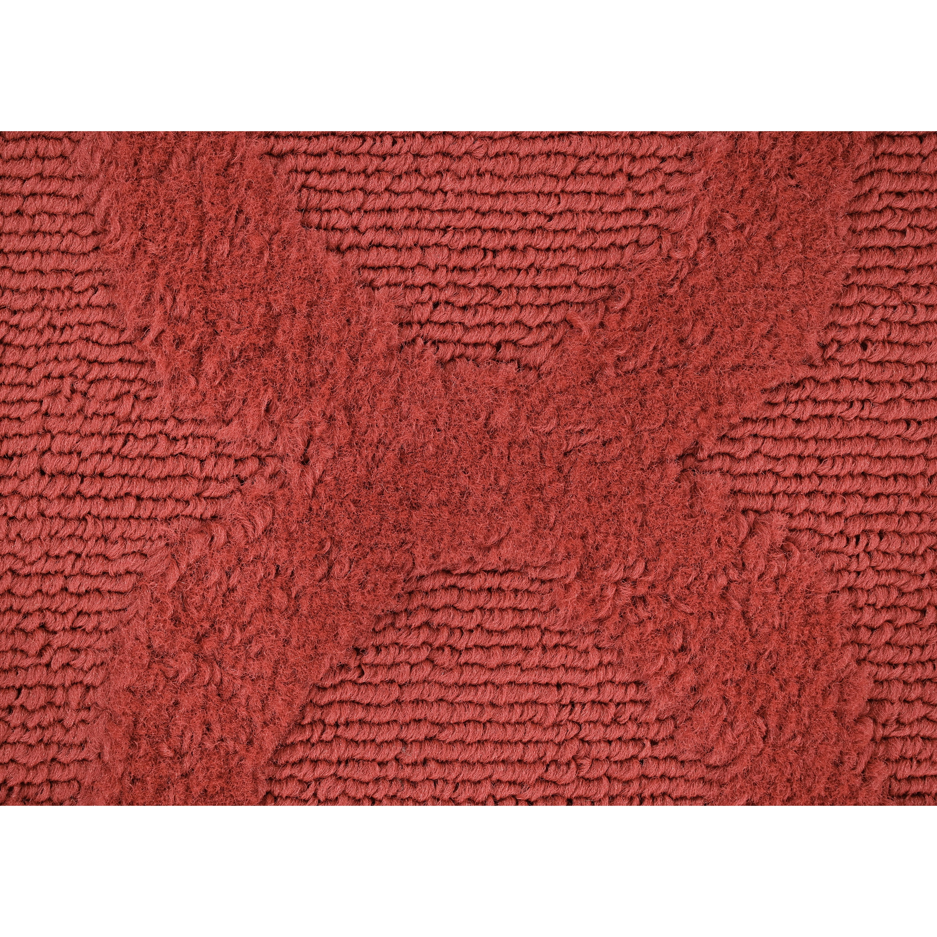 Garland Rug Quatro Polypropylene Chili Red Indoor Area Rug, 12' x 12'