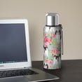 thumbnail image 5 of 20 Oz Shih Tzu Dog and Flower Floral Coffee Tumbler Double Wall Insulated Stainless Steel Water Bottle | Metal Reusable Thermoses Flask with Cup Cap | Leak & Sweat Proof with Anti-Dust Lid, 5 of 7