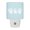 Blue, Pale Ocean Blue, Pure White, Jet Black, variant on Plug in LED Night Lights Halloween Funny Ghost with Forks Nightlight with Auto Dusk to Dawn Sensor,White Devil Sketch on Black Energy Saving Lamps for Bedroom Hallway Bathroom Nursery