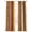 Multi, variant on Farmhouse Orange Brown Sheer Curtains 96 Inch Length 2 Panels Set, Retro Vintage Wood Voile Window Treatment Semi Sheer Long Curtains Drapes for Bedroom/Living Room/Kitchen 52"x96"x2