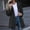 #0198-Black, variant on TaTaai Women's Loose Fit Waterproof Hooded Jacket Casual Raincoat with Pockets for Daily Outdoor Weekend