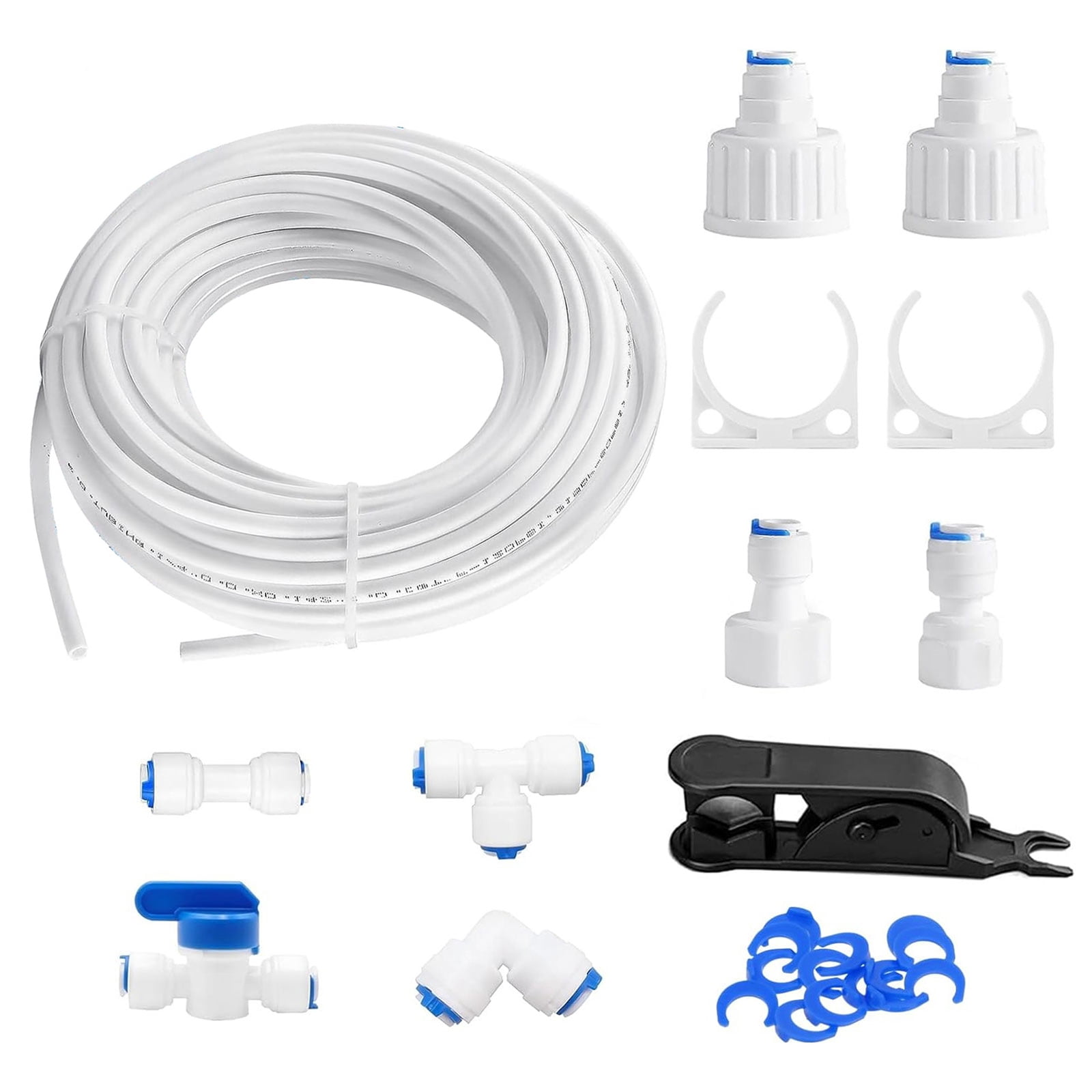 Reliable 15m Water Supplys Kit Universal Tool Assembly Fridges Hose Pipe Cutter Water Hose Connectors for Refrigerator