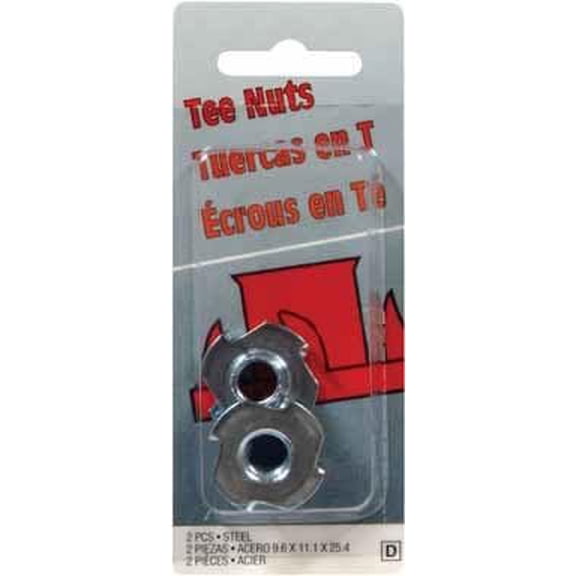 Hillman Teenut 3/8 " Steel 2 / Card