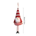 thumbnail image 4 of Fwttom Santa Claus Hanging Christmas Decorations, Christmas Tree Decorations Faceless Old Man Doll Pendant, Xmas Ornaments for Holiday, Home Party Decorations, 4 of 7