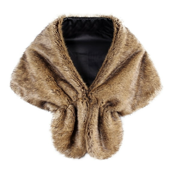 Shawl Wraps For Women Fashion Elegant Bridal Wedding Faux Plush Long Shawl Stole Wrap Keep Warm Clothing Accessories Scarf