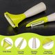 thumbnail image 5 of Universal Peeler Set, 2 Pieces Fruit Vegetable Peelers, Standing Design, Stainless Steel with Rotating Blade, 5 of 5