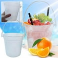 1L Ice Cream Buckets with Handles, Summer Cocktail Rum Drink Buckets