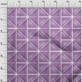 thumbnail image 2 of oneOone Organic Cotton Poplin Twill Fabric Dot & Triangle Block Printed Fabric 1 Yard 42 Inch Wide, 2 of 4