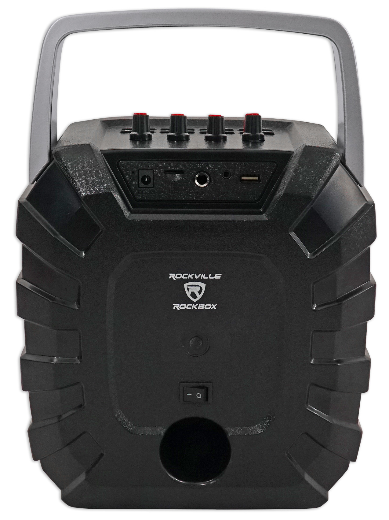 Rockville ROCKBOX 6.5" 100 Watt Portable Rechargeable Bluetooth Speaker w USB/SD