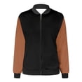 thumbnail image 5 of NLLSHGJ Manteau pour Femmes avec Capuche Manteau d'Automne et d'Hiver Décontracté Mode Imprimé Veste à Manches Longues Zippée Manteau Cardigan pour Femmes Cardigan Léger, 5 of 5