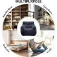 thumbnail image 7 of Hmlinktt Bean Bag Chair with Armrests Stuffed High-Density Foam, Lazy Sofa Comfy Chair BeanBag Chair for Adults in Living Room,Bedroom Reading, 7 of 7