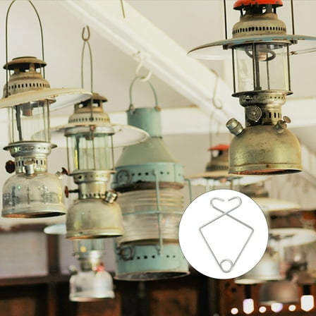 PENIKOKO Steel Ceiling Hooks Heavy Duty Silver 50Pcs