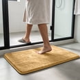 thumbnail image 5 of FastXmas Bathroom Rugs, Thick Soft Absorbent Rug, Microfiber Mats, Non-Slip Backing, Machine Washable Shower Floor Rugs, Bathroom Bathroom Mat for Home Decor Accessories, 23.6x15.7 Khaki, 5 of 8