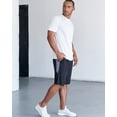 thumbnail image 5 of Expert Brand USA-Made Men's DriMax™ Athletic Outdoor Shorts, Black, Medium, 5 of 7