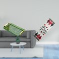 thumbnail image 2 of Bandeja para servir,Bandeja rectangular para servir en la cocina con asa,Camino de mesa navideño,Camino de mesa navideño para la cocina de invierno,Decoración de mesa de comedor para fiestas, 2 of 8