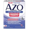 AZO Urinary Pain Relief Maximum Strength | Fast relief of UTI Pain, Burning & Urgency | Targets Source of Pain | #1 Most Trusted Brand | 24 Tablets
