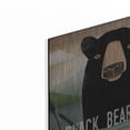 thumbnail image 2 of Luxe Metal Art 'Skinny Dip Black Bear Ale' by Ryan Fowler, Metal Wall Art, 12"x12", 2 of 9
