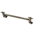 thumbnail image 3 of Kingston Brass  Plumbing Parts 10-Inch Adjustable High-Low Shower Arm Matte Black Brushed, 3 of 5