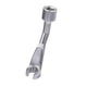 thumbnail image 2 of Llave de tubo para tuercas de línea de combustible de 1/2", duradera, de doble extremo, tipo L, de 1/2" 14mm, 2 of 9