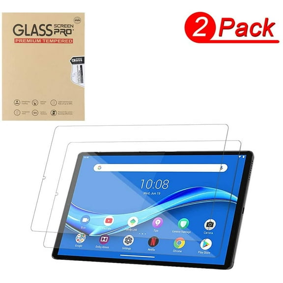 [2 Pack]Goldcherry for Lenovo Tab M10 Plus Tempered Glass Protective Film [9H Hardness] [high Touch] [Scratch Resistant] [no Bubble Easy to Install] for Lenovo Tab M10 Plus/Lenovo TB-X606F 10.3 Inch