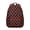 Red, variant on Rainbow Gradient Backpack Artistic Pop Art and Colorful Abstract Pattern School Bag Stylish Fashion Students Bag