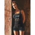 thumbnail image 2 of It's A Good Day To Be Happy Women Racerback Tank, Female Small, 2 of 4