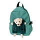 thumbnail image 4 of Mochila para niños de nailon, práctica, impermeable, moderna, portátil, informal, para viajes. Verde, 4 of 9