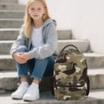 thumbnail image 5 of Jeiento 16 Inch Kids School Backpack for Elementary Boys Woodland Duck Camo Backpack with Multiple Organizer Pockets, Suitable for Casual Travel and Hiking, 5 of 7
