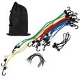 thumbnail image 3 of 24-Piece  XSTRAP STANDARD Heavy Duty Bungee Cords Set with Hooks - Assorted Sizes Include 10”, 18”, 24”, 32”, 40” Bungee Cords, 4pcs 9'' Ball Ties, and a Convenient Drawstring Bag, 3 of 7