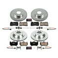thumbnail image 3 of PowerStop Front and Rear Z23 Evolution Sport Carbon-Fiber Ceramic Brake Pad and Drilled & Slotted Rotor Kit Fits: VOLKSWAGEN Select Models K5745, 3 of 10