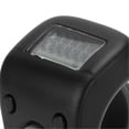 thumbnail image 1 of Ring Shape Manual Digital Beads Counter, Mini Chanting Counting Tool for Buddhist Meditation and Wisdom, Black, 1 of 2