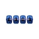 thumbnail image 5 of Juego de 4 tapas para válvulas de neumáticos de coches de carreras, estilo Iron Man, de aluminio, a prueba de polvo, 5 of 5