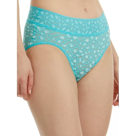 

Hanky Panky Womens Leopard Cross-Dyed Lace French Brief Style-7J2461