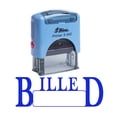 thumbnail image 1 of BILLED Self Inking Rubber Stamp Custom Shiny Office Stationary Stamp, 1 of 1