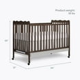 thumbnail image 2 of Dream On Me Carson Classic 3-in-1 Convertible Crib in Smokey Oak, Greenguard Gold Certified, 2 of 9